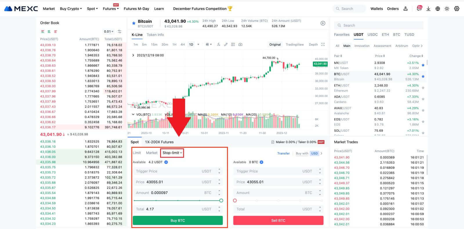How to Deposit and Trade Crypto at MEXC How to Deposit and Trade Crypto at MEXC