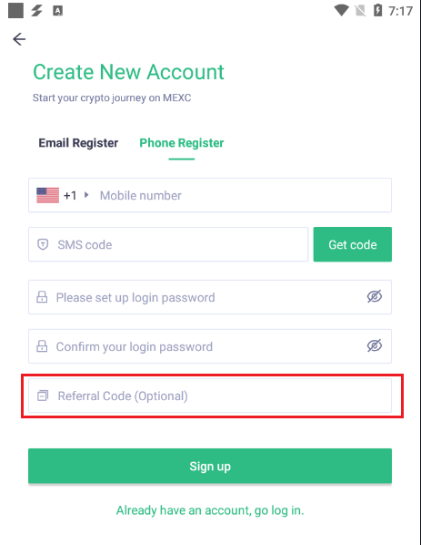 How to Register and Verify Account in MEXC