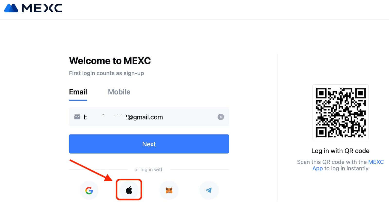 如何在 MEXC 开设账户 如何在 MEXC 开设账户