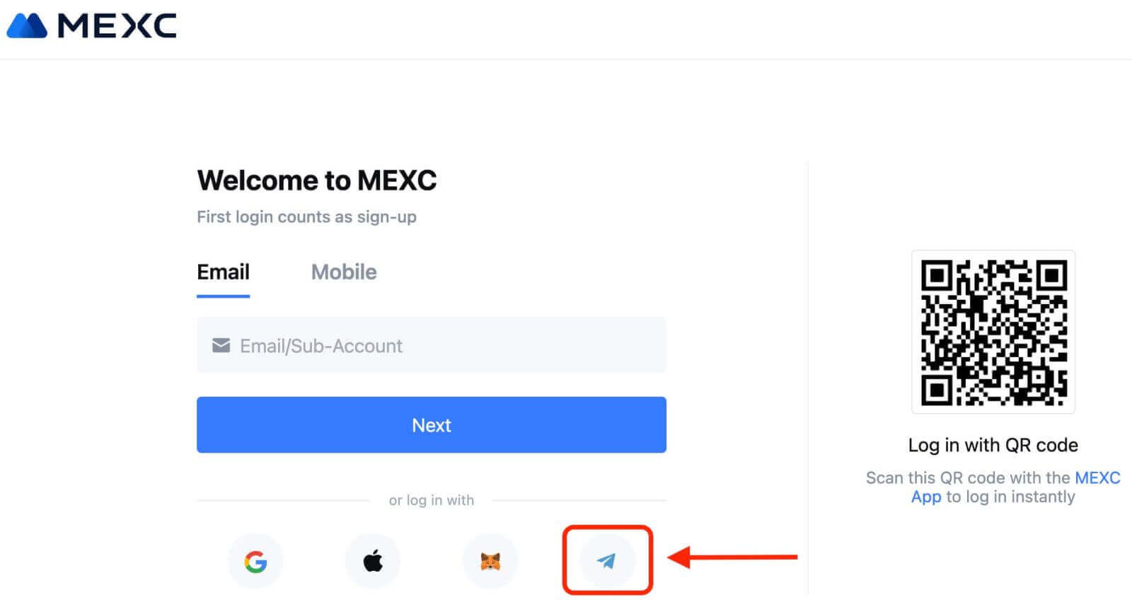Mokhoa oa ho Ngolisa le ho netefatsa Akhaonto ho MEXC Mokhoa oa ho Ngolisa le ho netefatsa Akhaonto ho MEXC