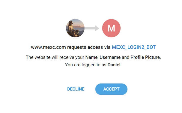 نحوه ورود و خروج از MEXC نحوه ورود و خروج از MEXC