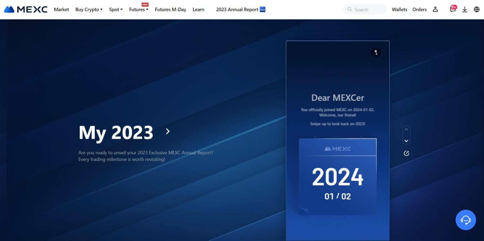 نحوه ورود و خروج از MEXC نحوه ورود و خروج از MEXC